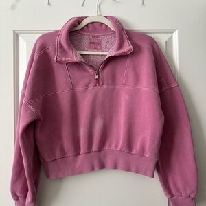 Abercrombie & Fitch Quarter Zip Fleece